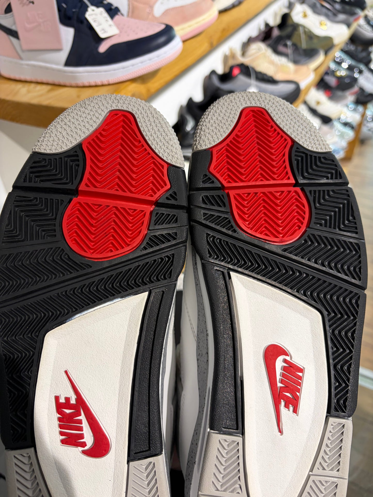 Jordan 4 White Cement UK 10