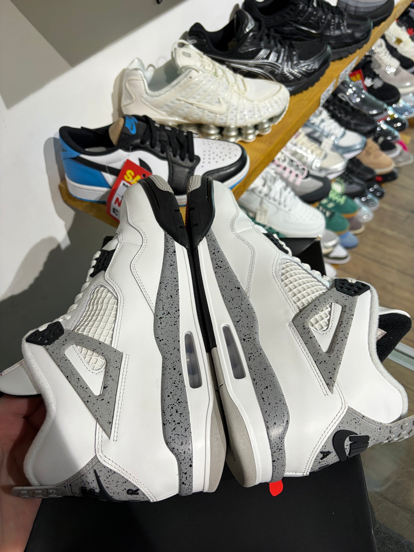 Jordan 4 White Cement UK 10
