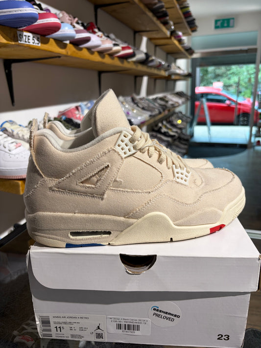 Air Jordan 4 Blank Canvas (W) UK 9
