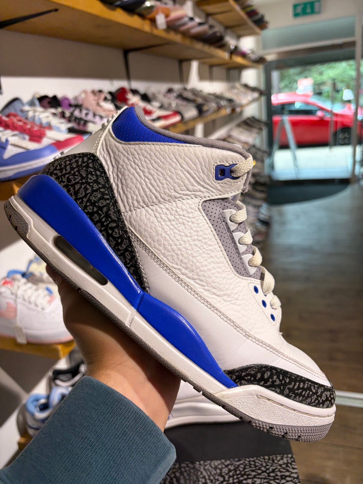 Air Jordan 3 Racer Blue UK 9
