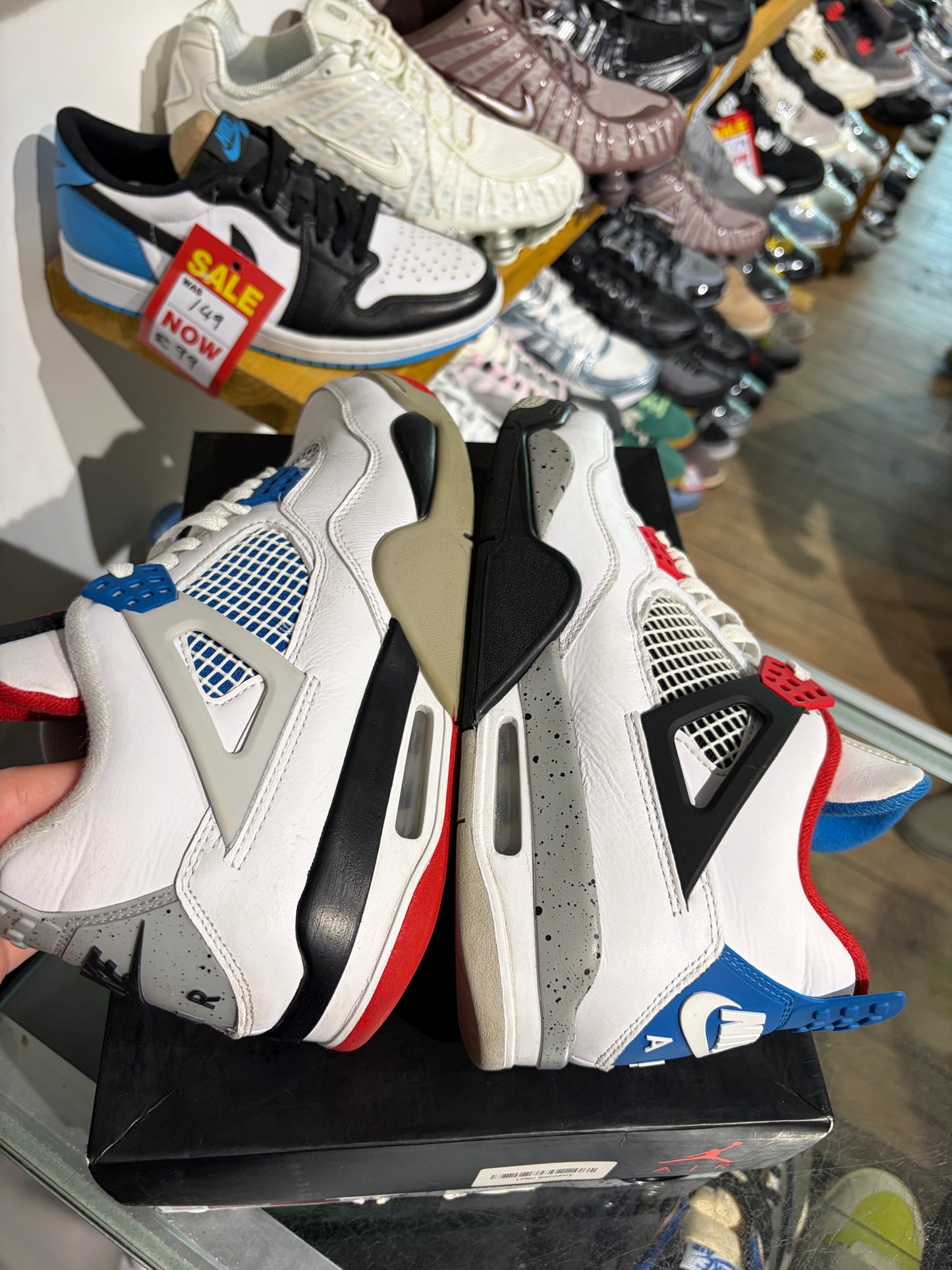 Jordan 4 'What The 4' UK 8 #15