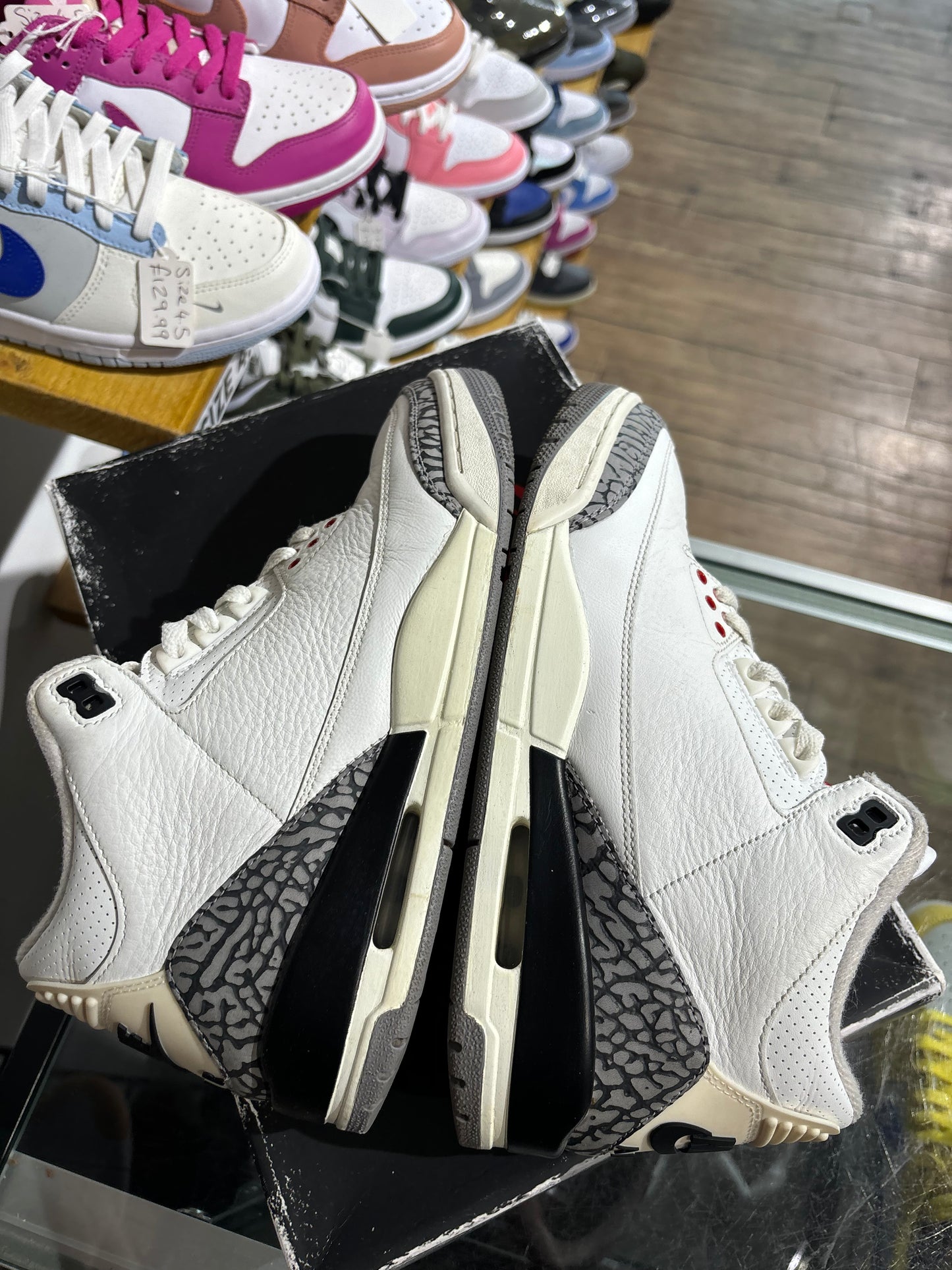 Jordan 3 White Cement UK 7