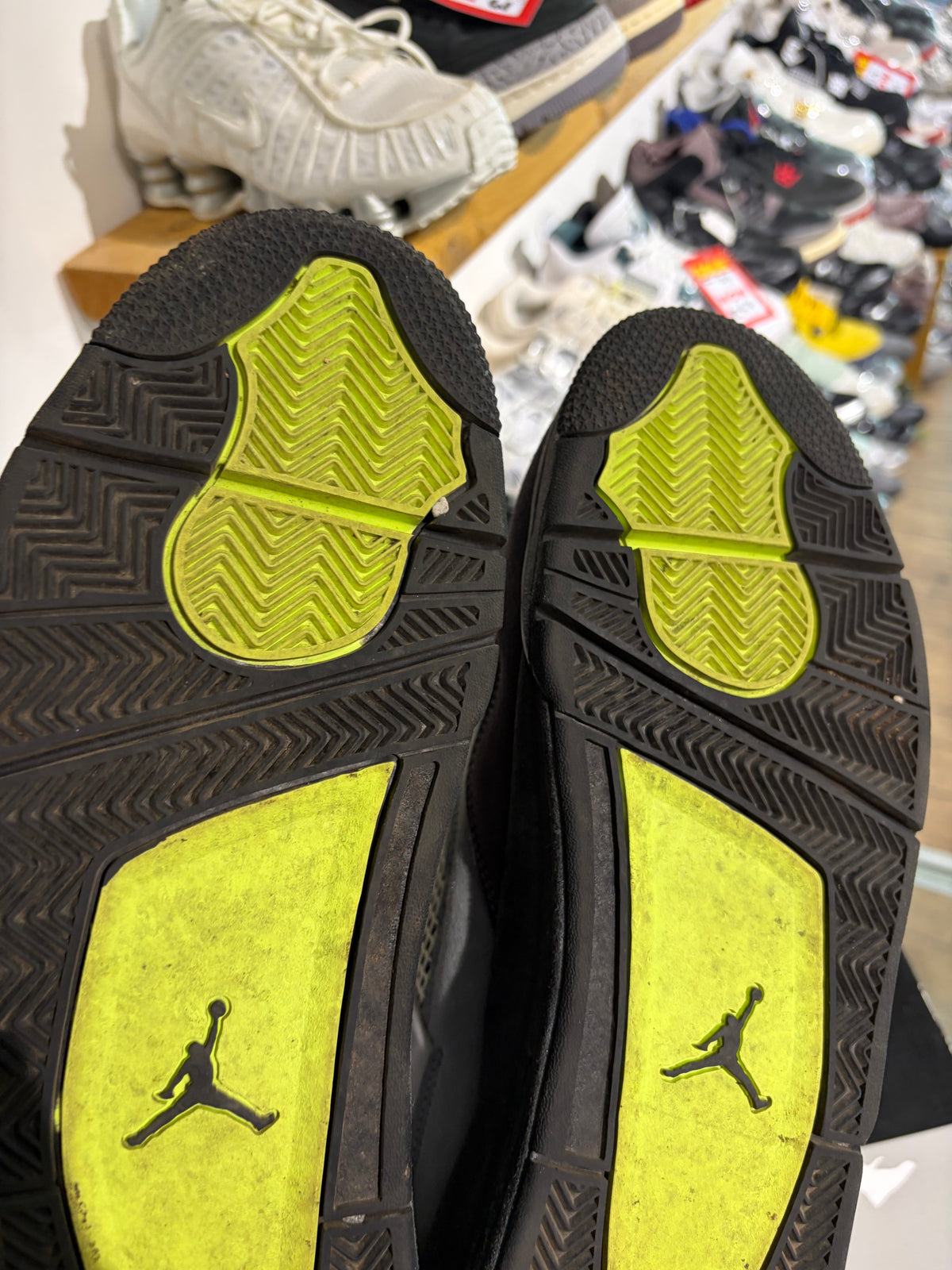 Jordan 4 Neon UK 12 #233