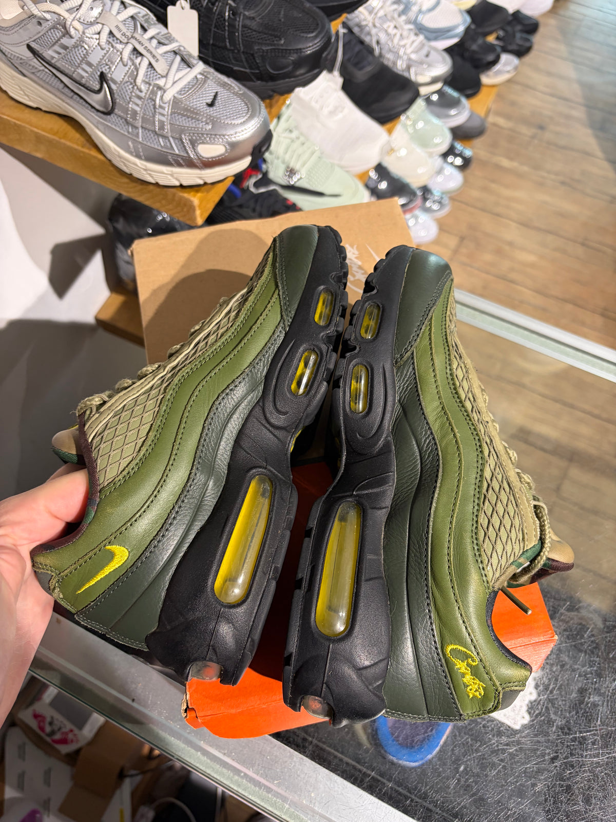 Nike AM95 Corteiz Gutta Green UK 5.5 #334