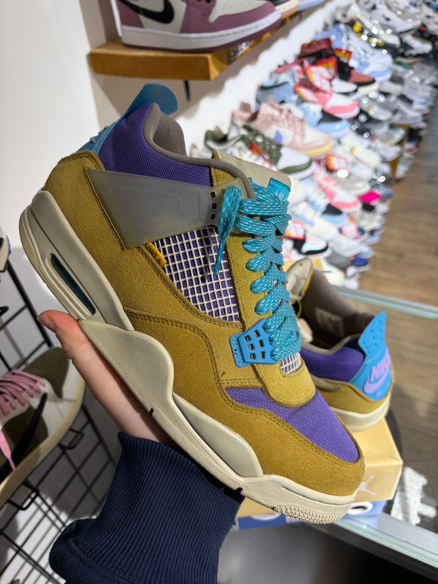 Union x Air Jordan 4 30th Anniversary Desert Moss UK 11