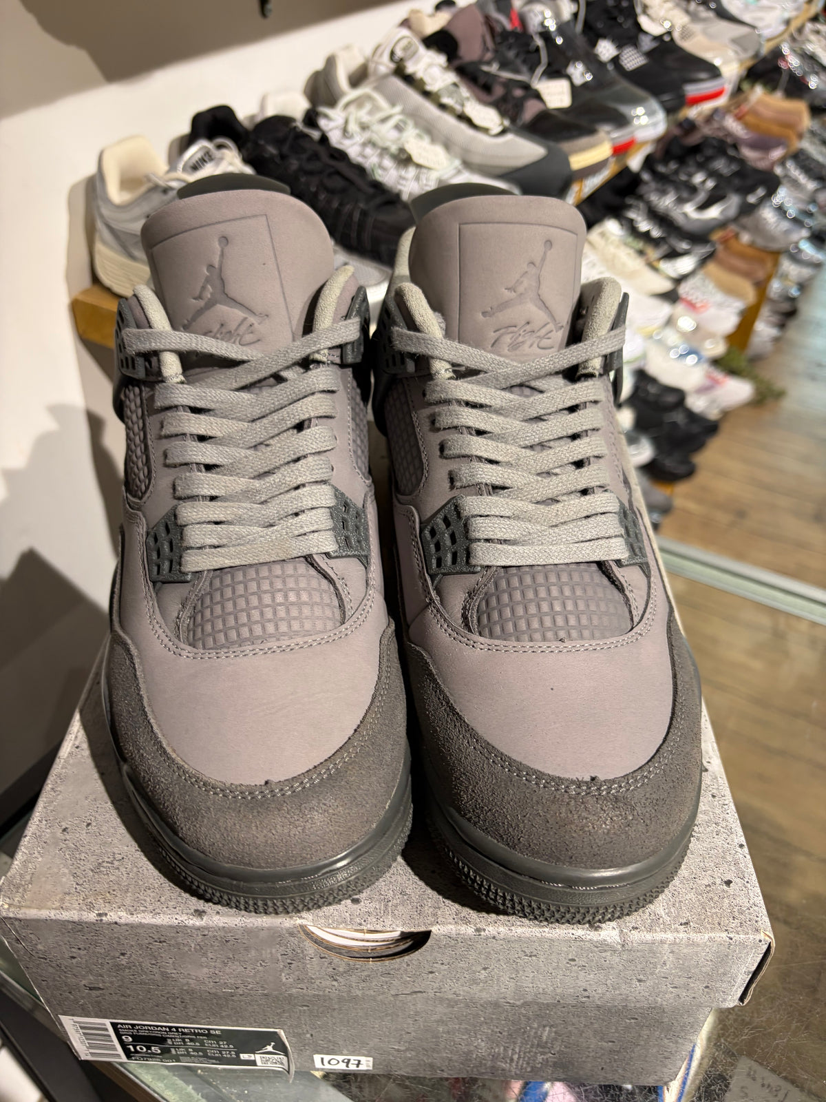 Jordan 4 Wet Cement UK 8 #370