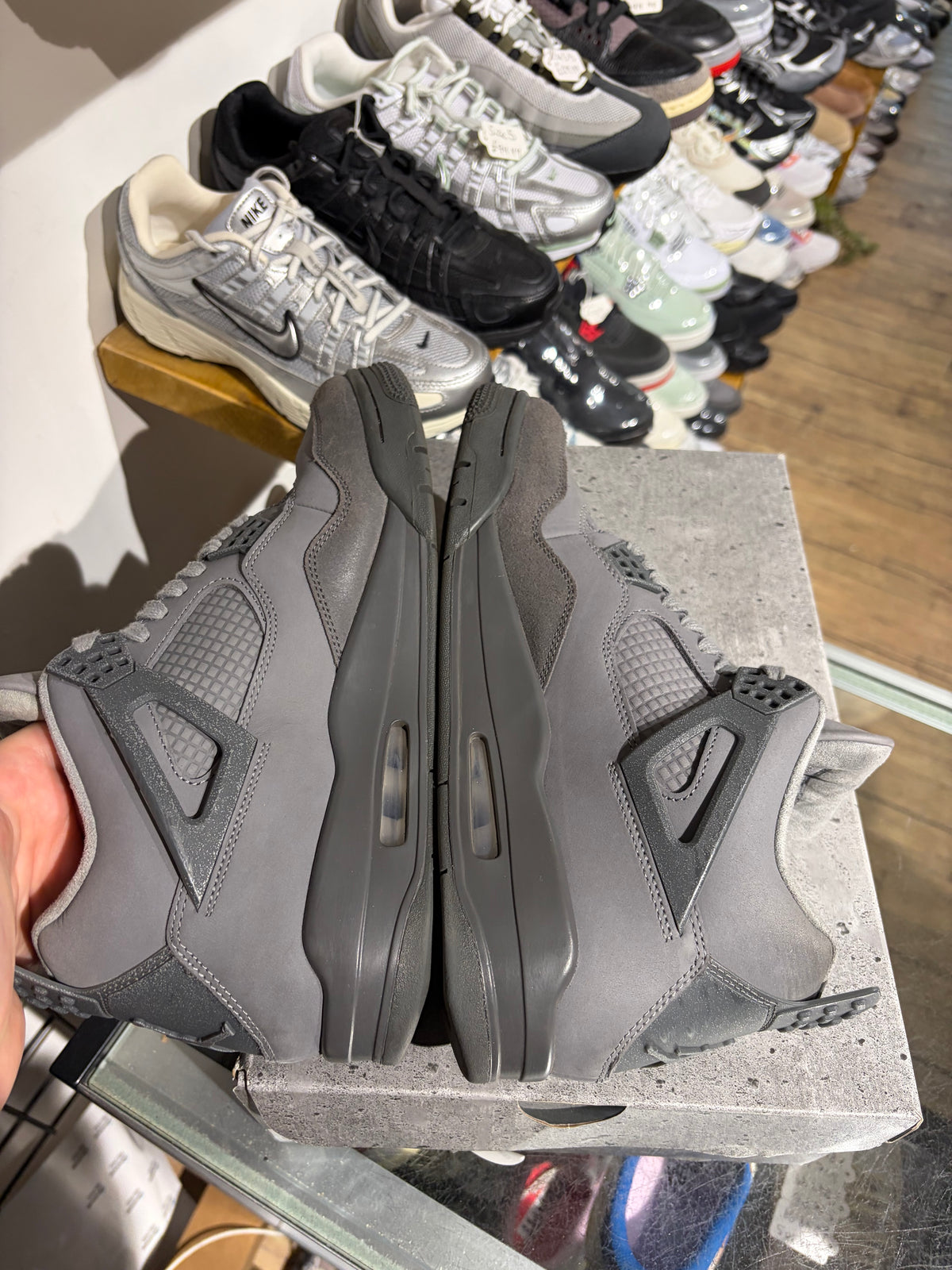 Jordan 4 Wet Cement UK 10 #383