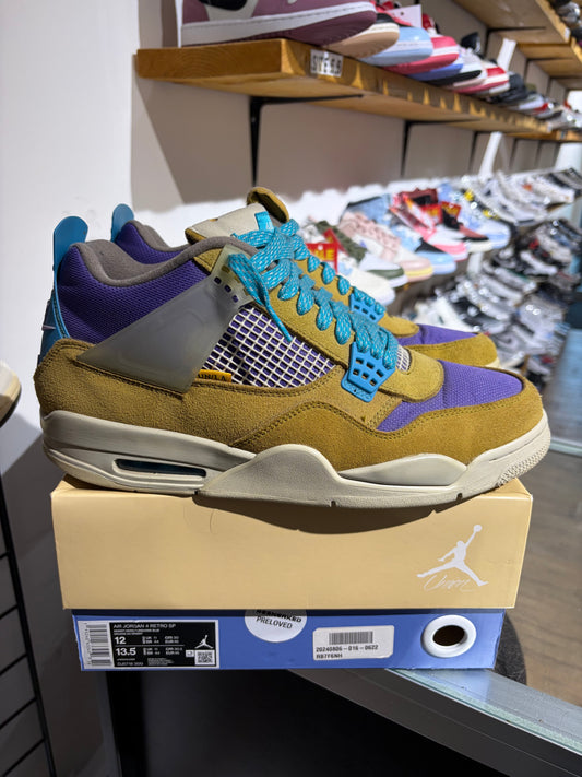 Union x Air Jordan 4 30th Anniversary Desert Moss UK 11