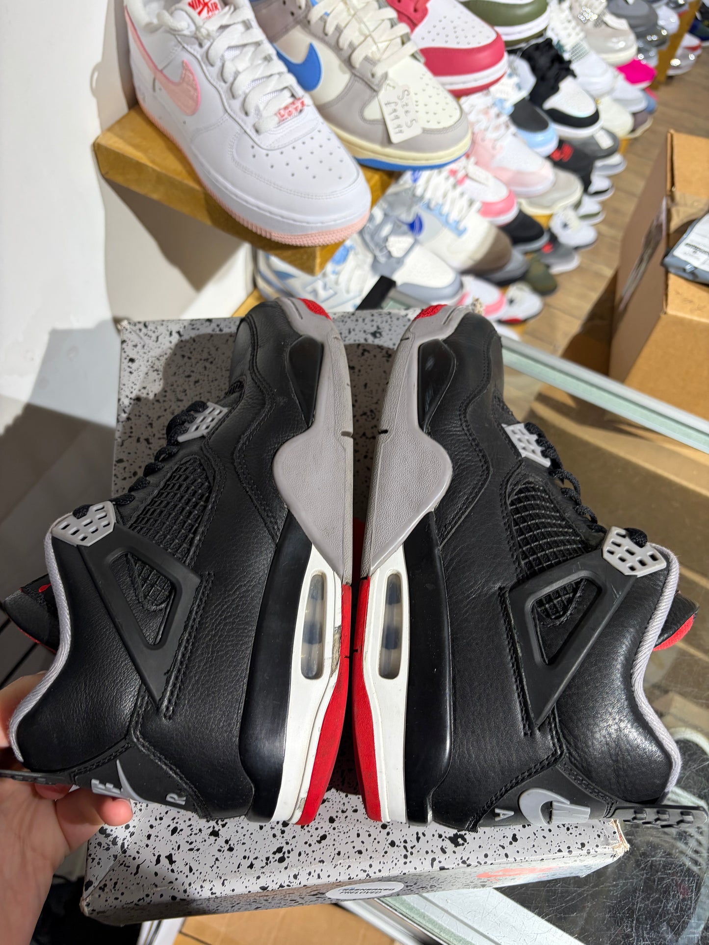 Air Jordan 4 Bred UK 8