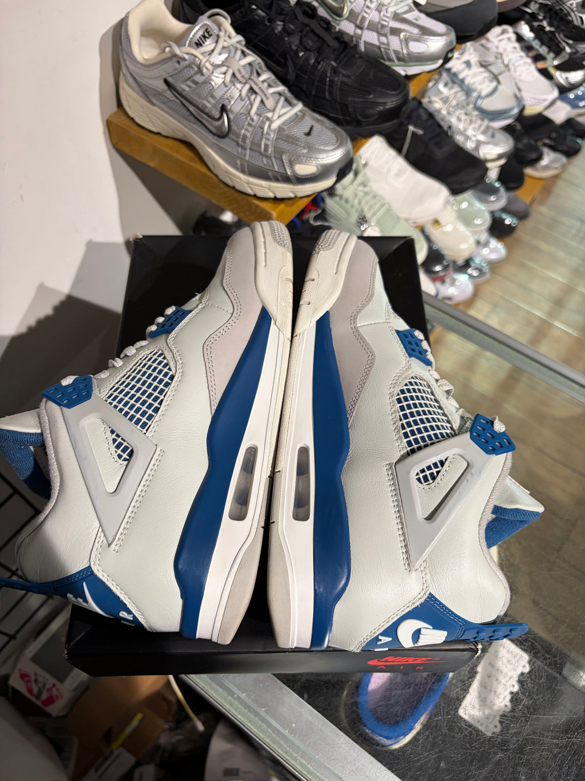 Jordan 4 Military Blue UK 7 #345