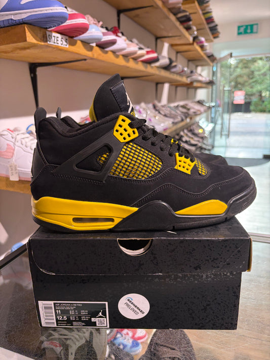 Air Jordan 4 Yellow Thunder UK 10
