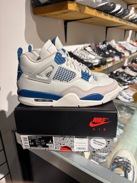Jordan 4 Military Blue UK 7 #345