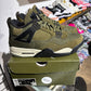 Air Jordan 4 Olive Craft UK 7.5