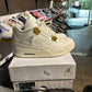 Nike Air Jordan 4 Metallic Gold (W) UK 8