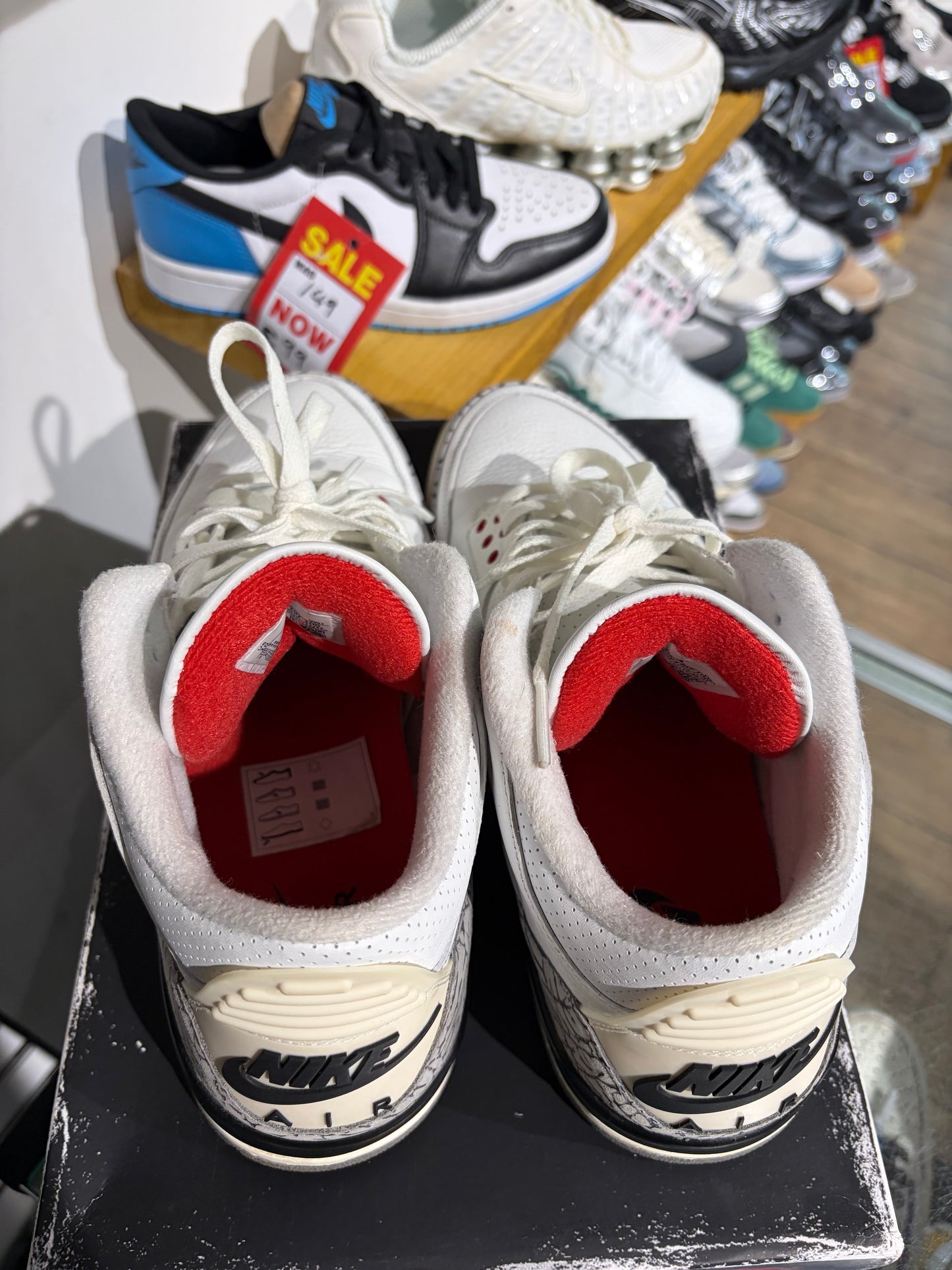Jordan 3 White Cement Reimagined UK 9