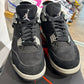 Jordan 4 Black Canvas UK 7