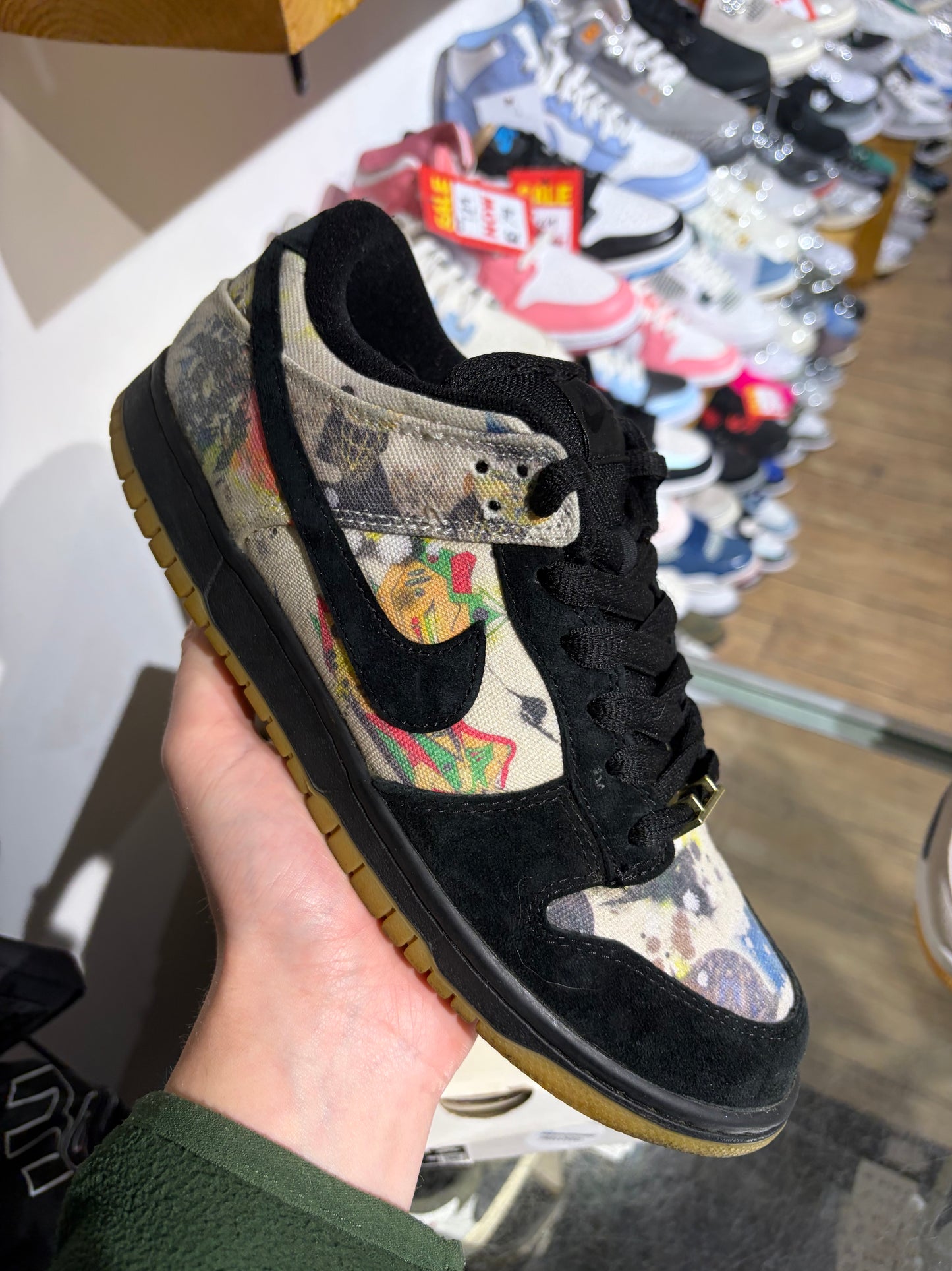 Nike SB Dunk Low x Supreme Rammellzee UK 7.5