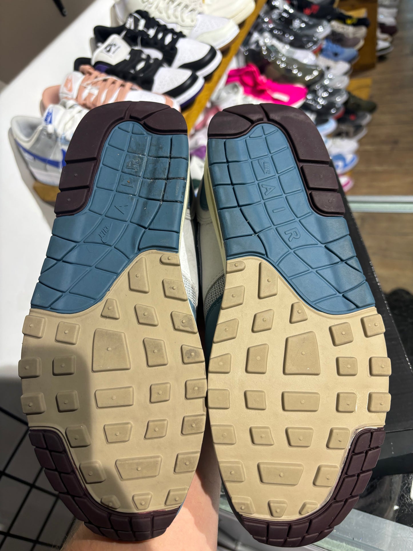 Air Max 1 Patta Aqua UK 8