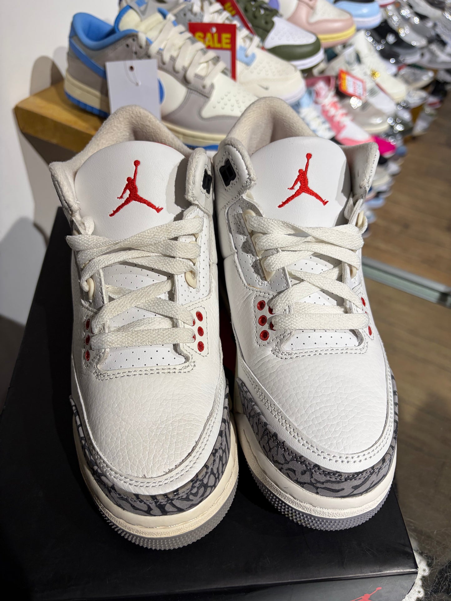 Air Jordan 3 White Cement Reimagined GS UK 4.5