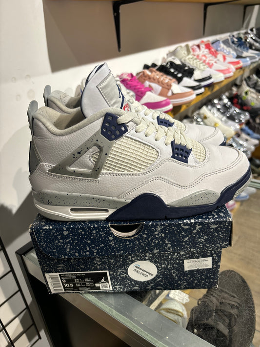 Jordan 4 Midnight Navy UK 8