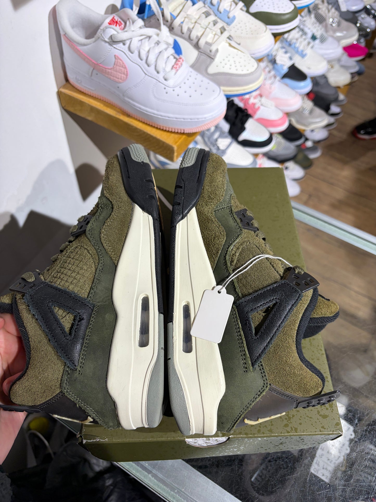 Jordan 4 Olive Craft GS UK 5.5
