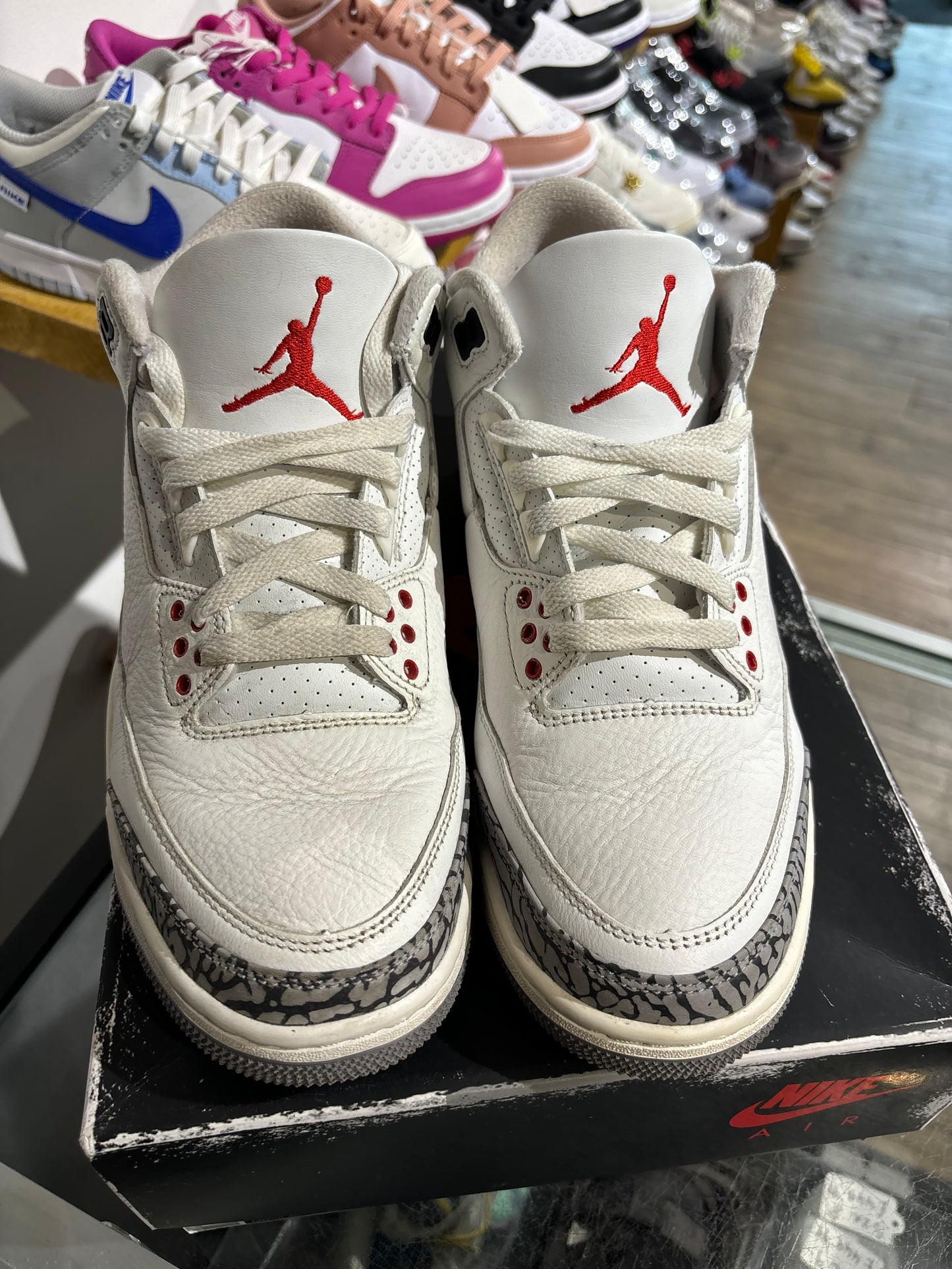 Jordan 3 White Cement UK 7
