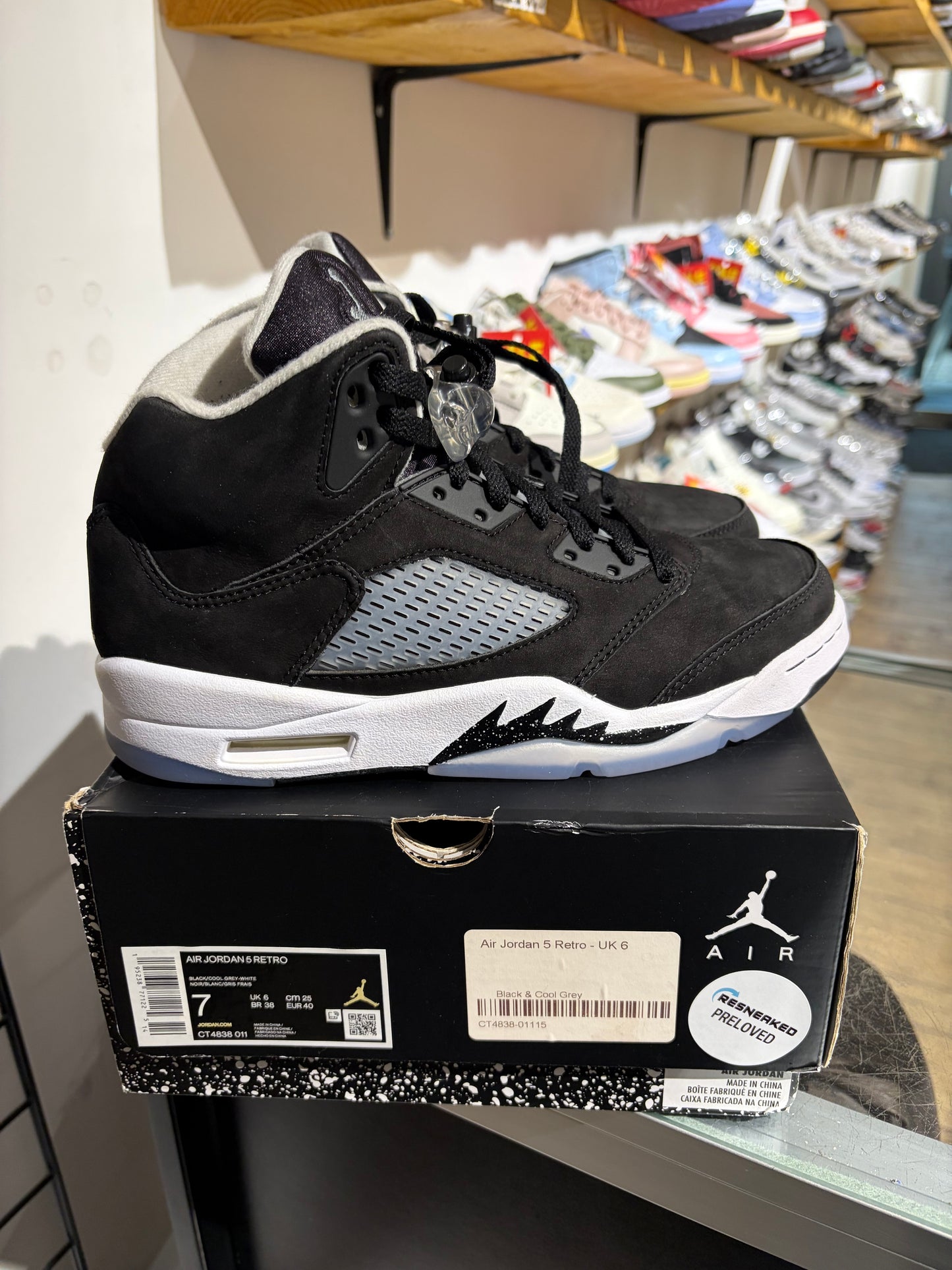 Air Jordan 5 Oreo UK 6