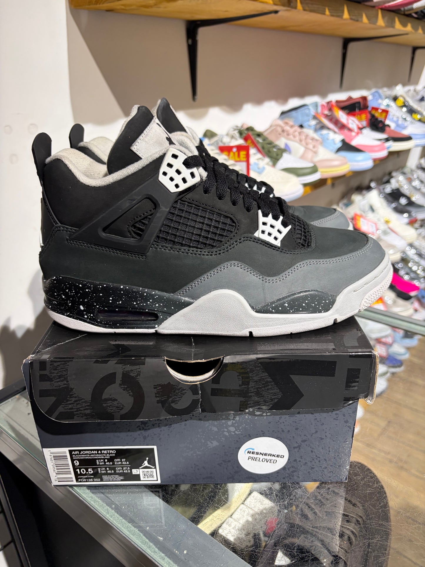 Air Jordan 4 Fear UK 8