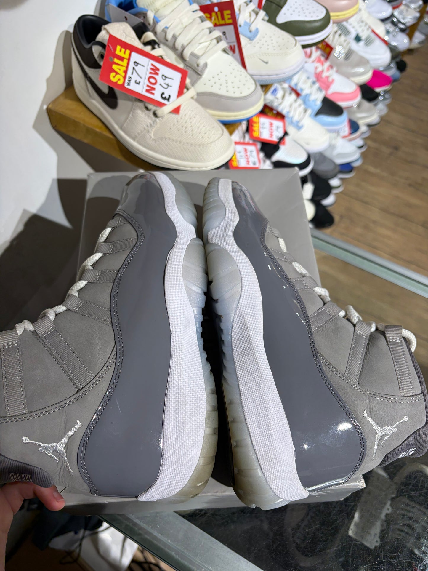 Air Jordan 11 Cool Grey UK 8