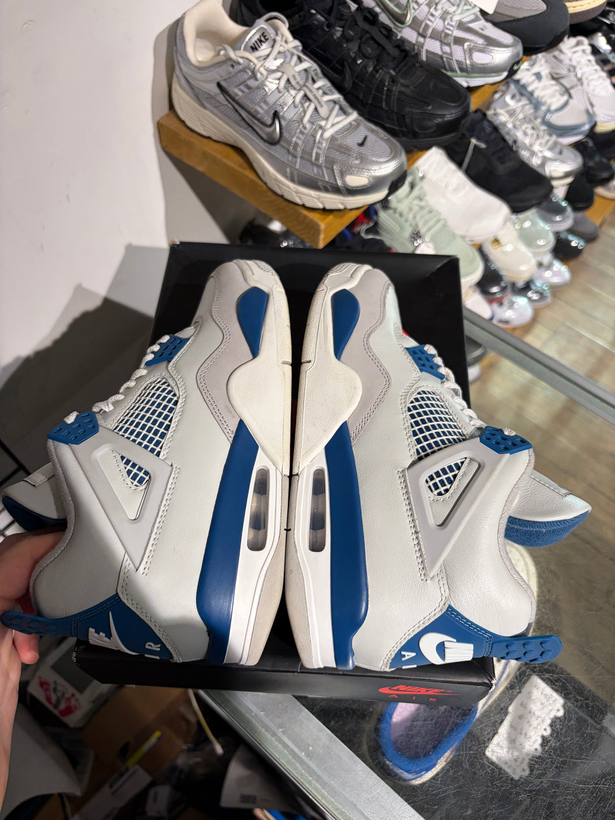 Jordan 4 Military Blue UK 7 #345