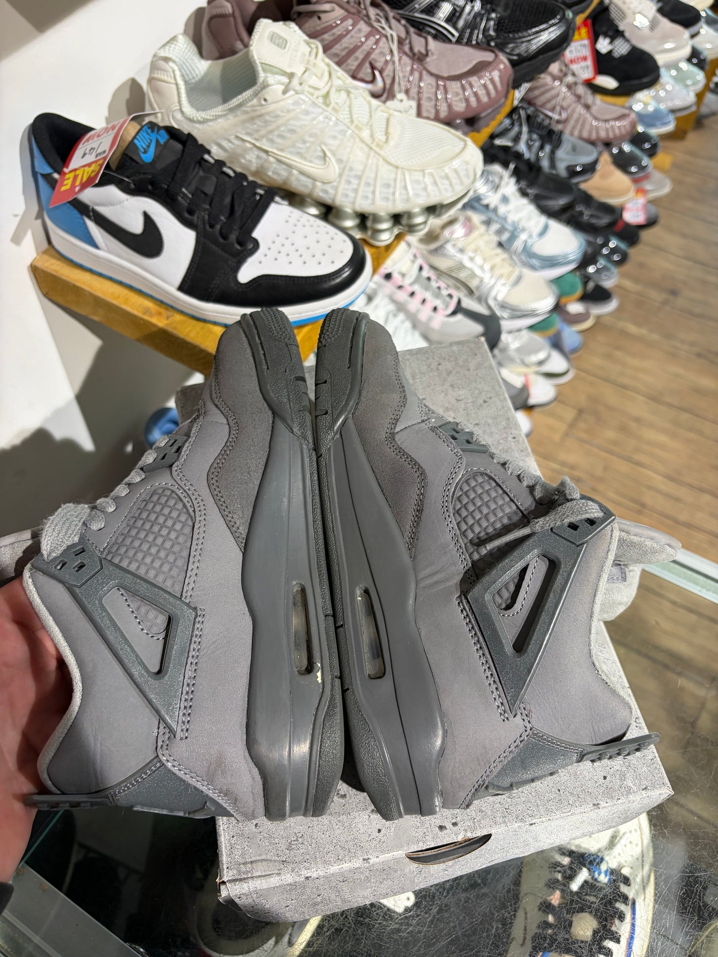 Jordan 4 Wet Cement (GS) UK 4.5