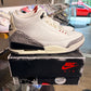 Air Jordan 3 Retro White Cement Reimagined UK 8.5
