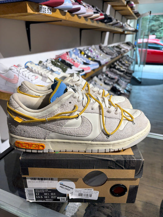 Nike Dunk Low x Off-White Lot 34