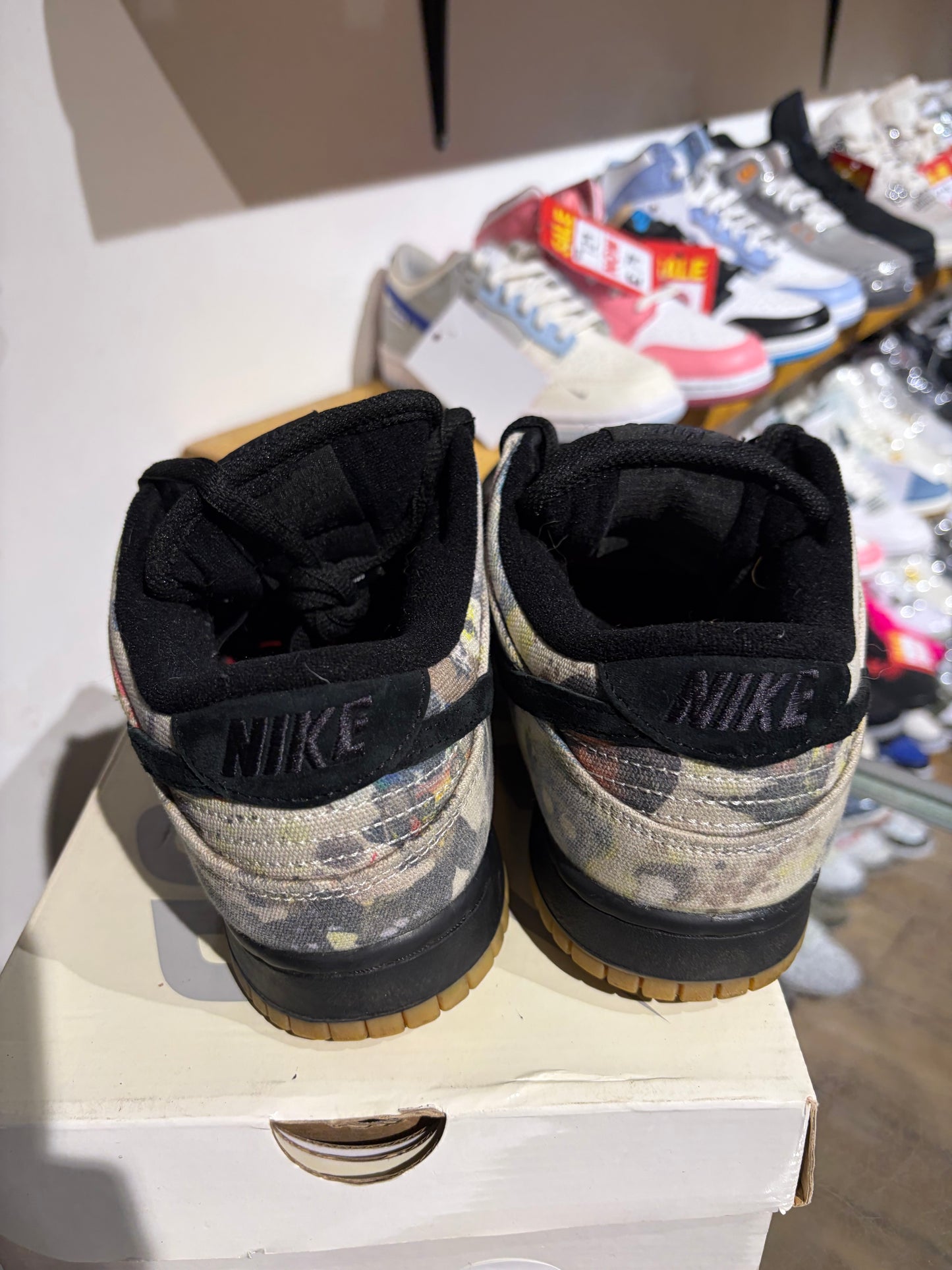 Nike SB Dunk Low x Supreme Rammellzee UK 7.5