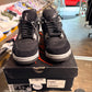 Air Jordan 4 Black Canvas UK 8.5