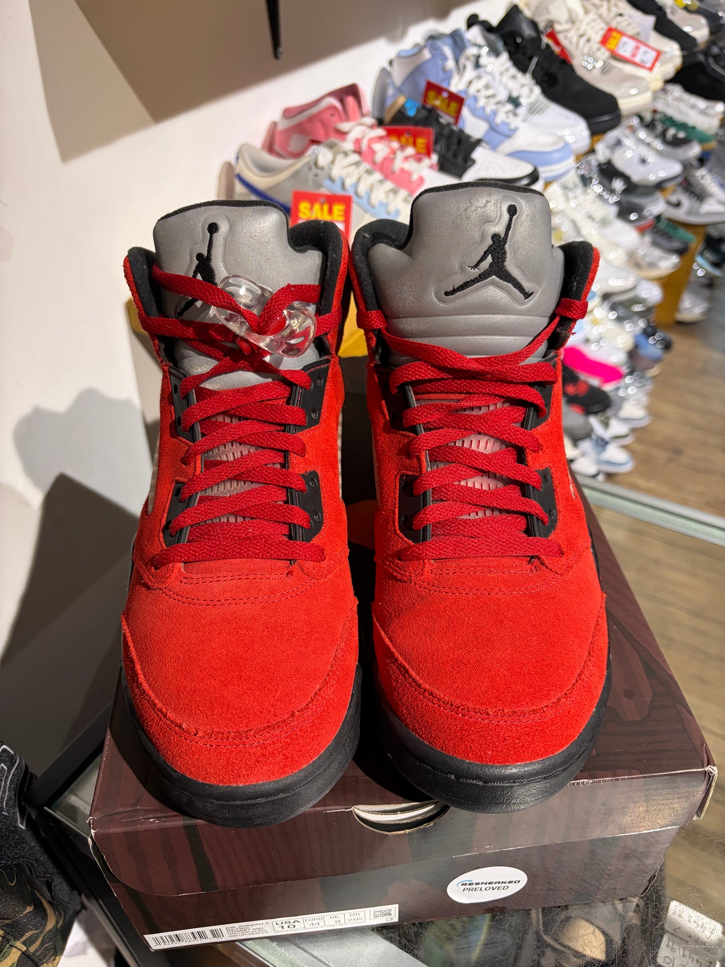 Jordan 5 Raging Bulls UK 9