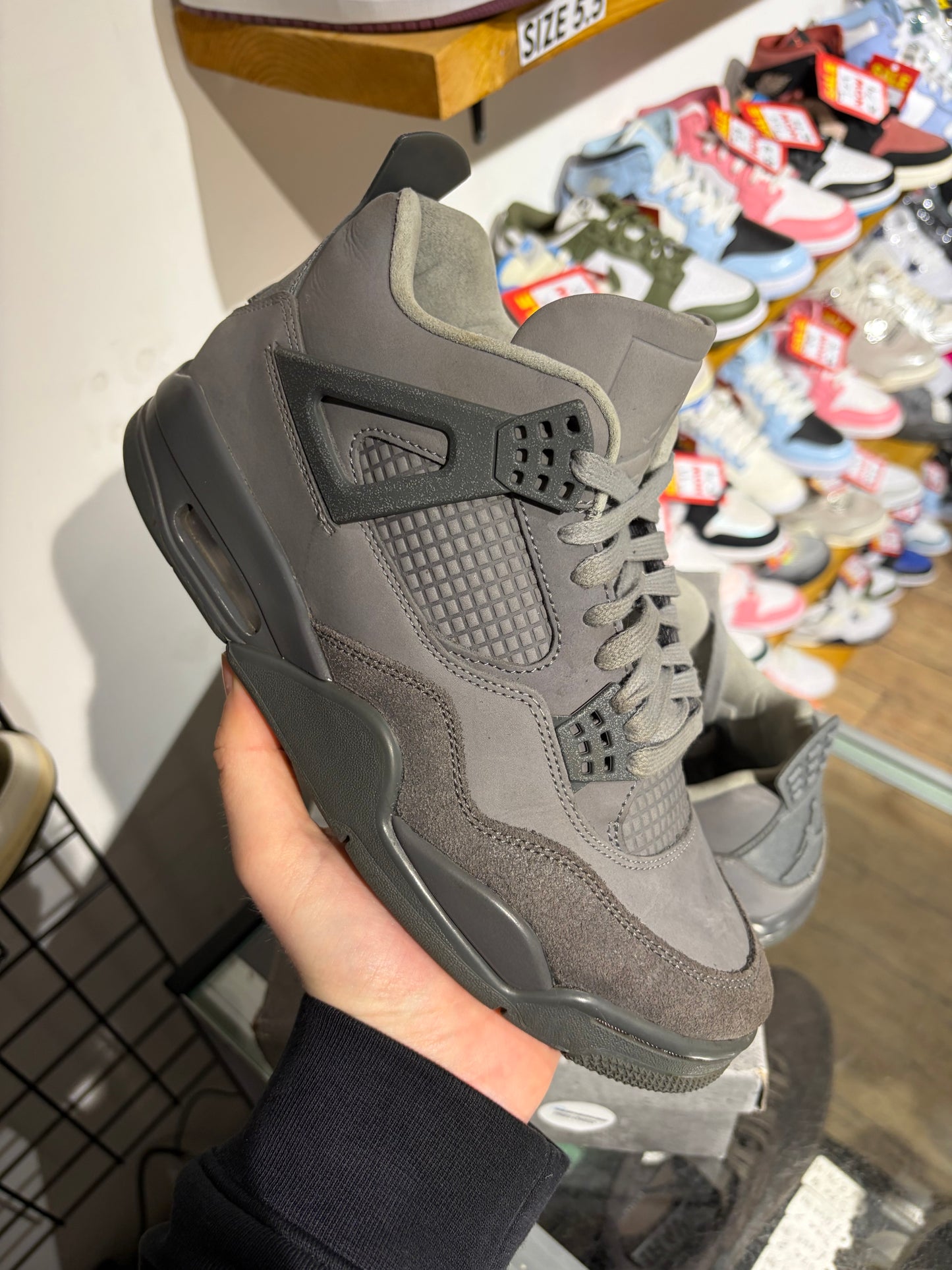 Air Jordan 4 Wet Cement UK 7.5