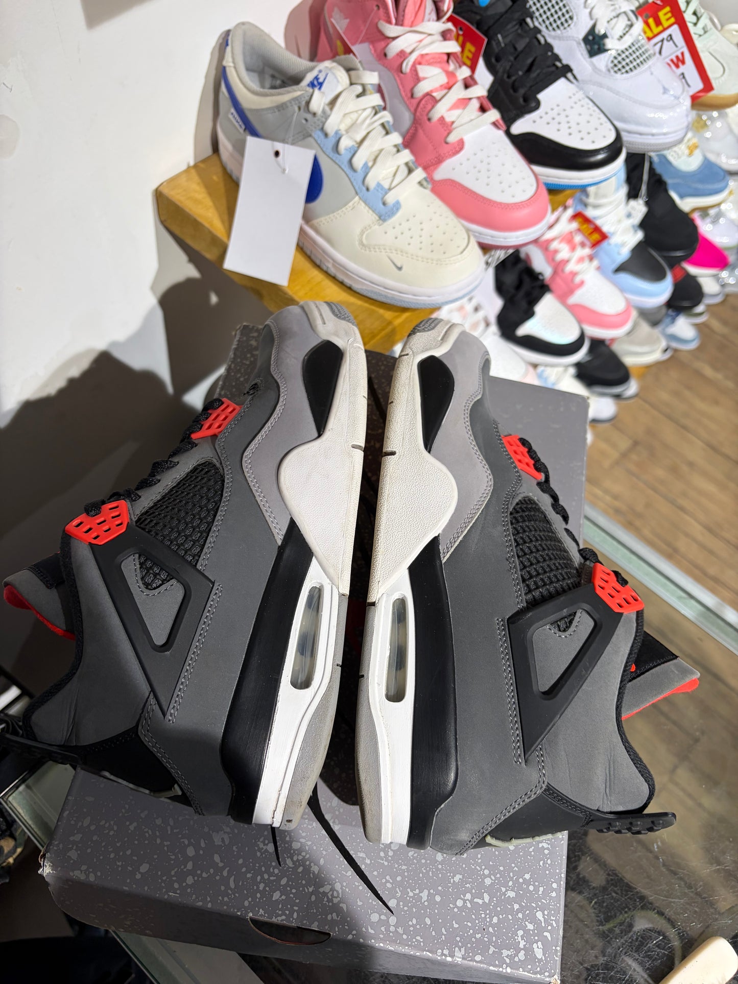 Jordan 4 Infrared UK 8