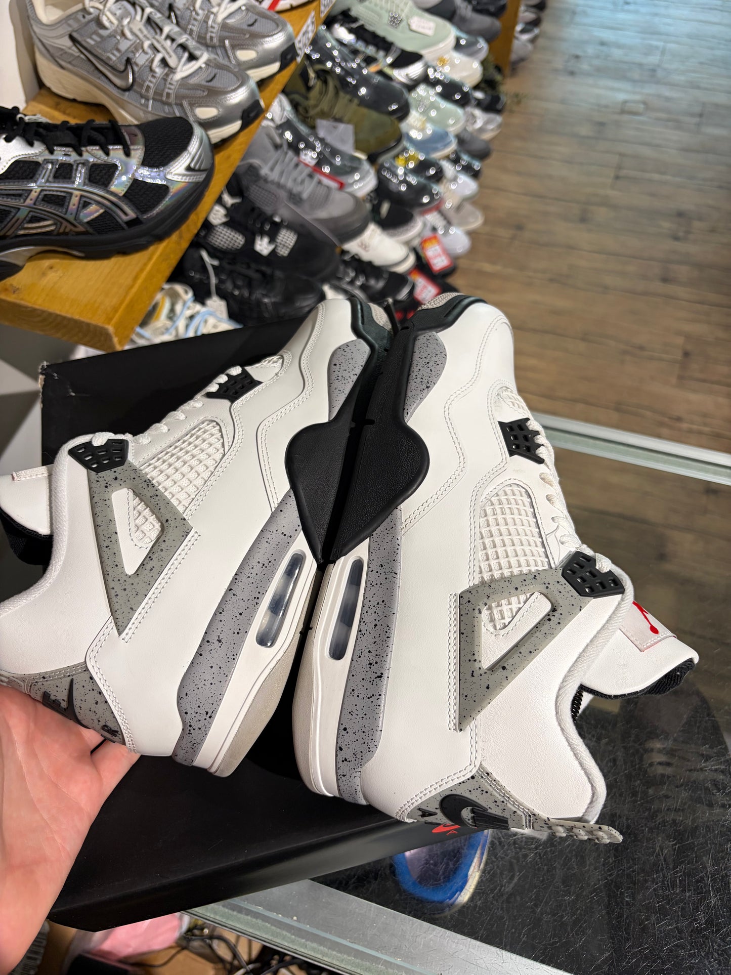 Jordan 4 White Cement UK 9.5 #229