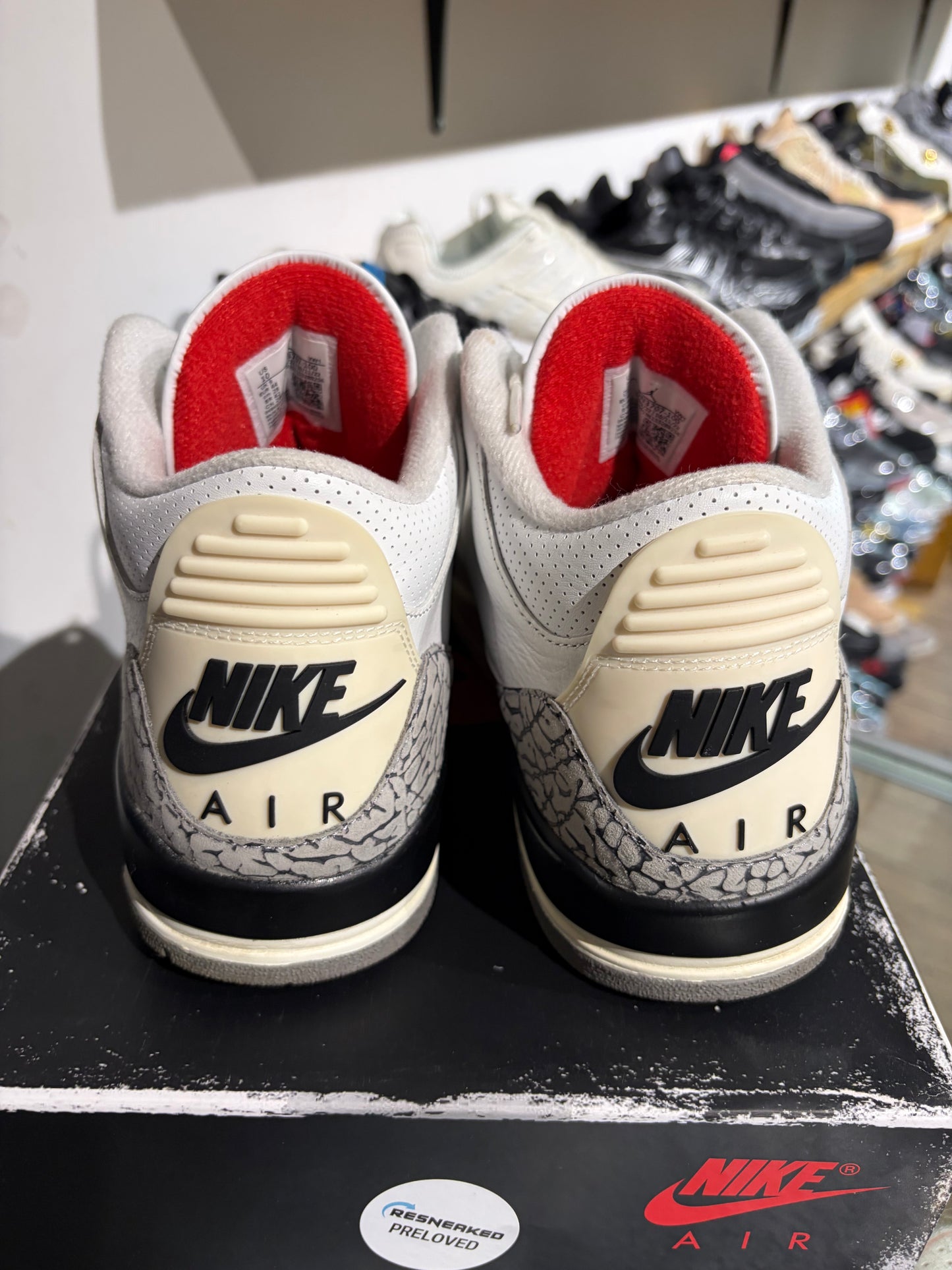 Jordan 3 White Cement Reimagined UK 9