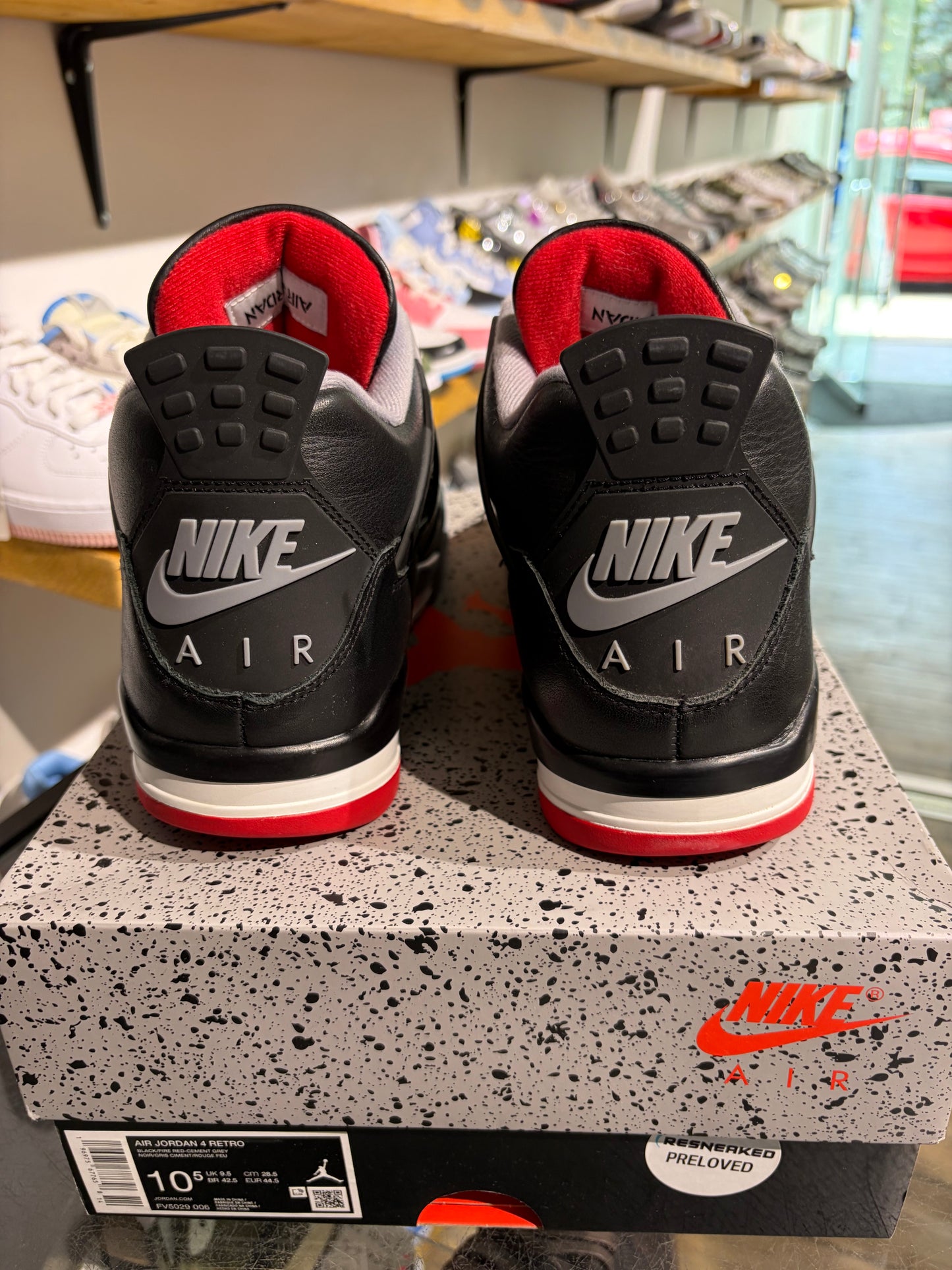 Jordan 4 Bred UK 9.5