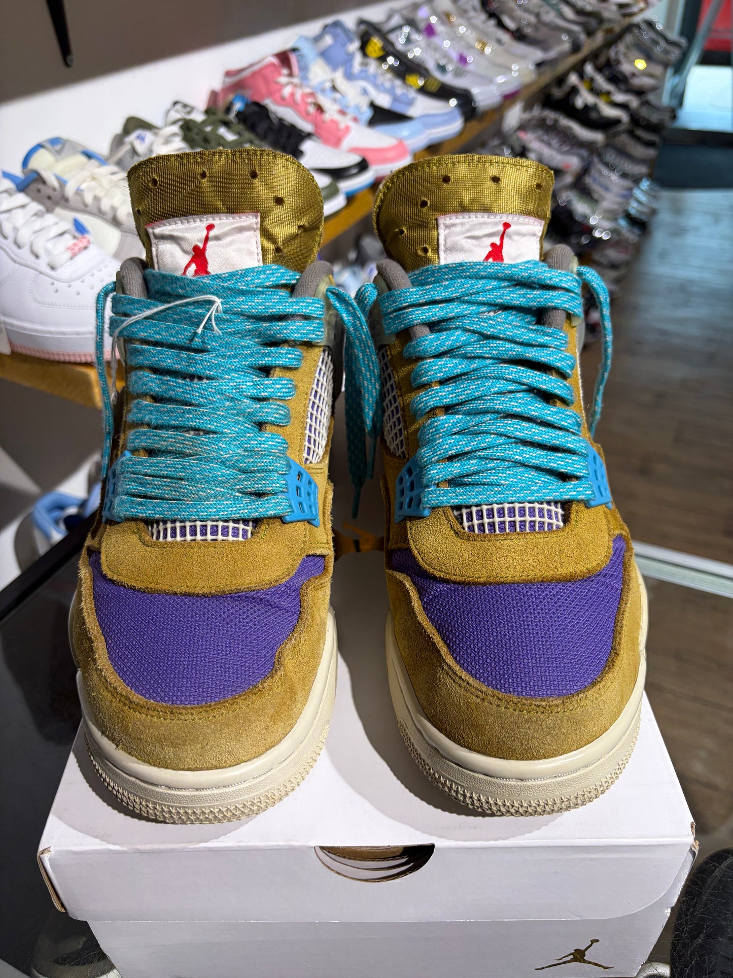 Air Jordan 4 Union Dessert Moss UK 9