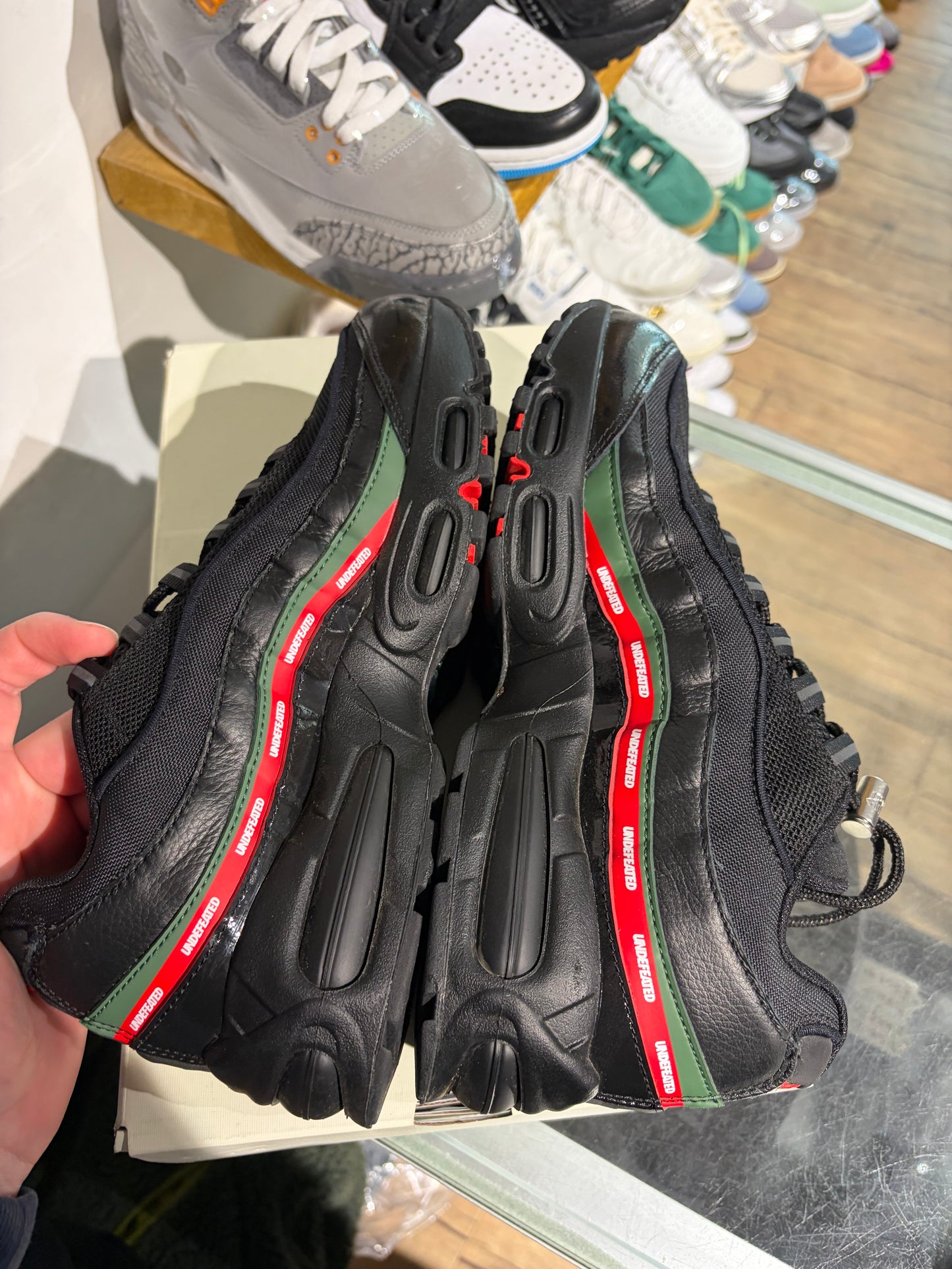 Nike Air Max 95 SP Undefeated Black UK 7.5