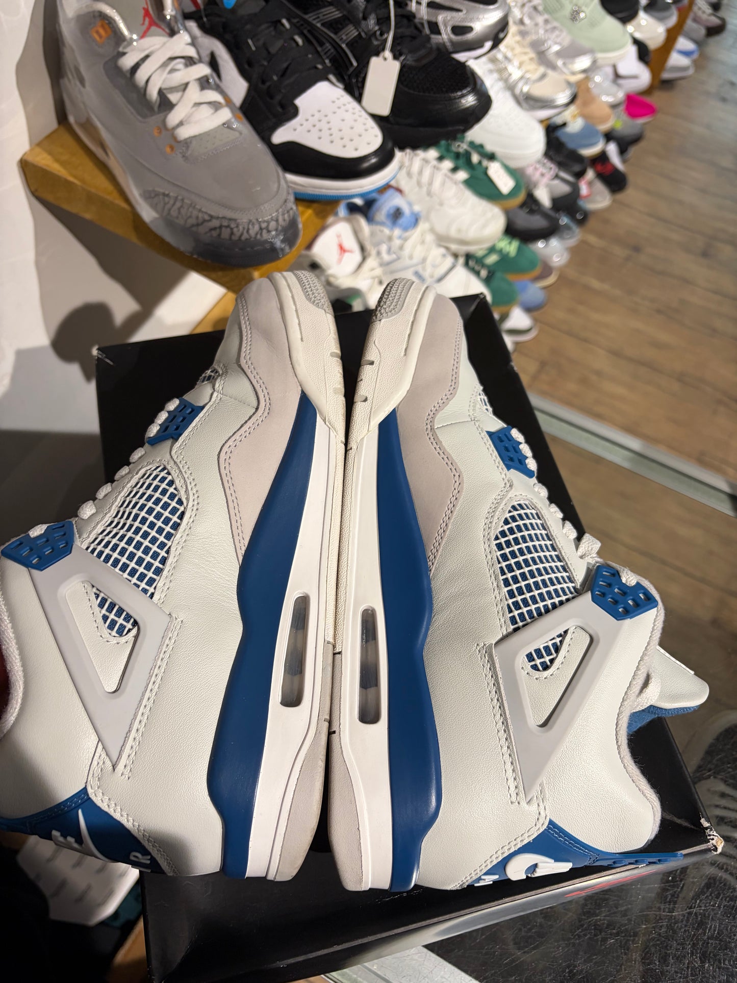 Jordan 4 Military Blue UK 9