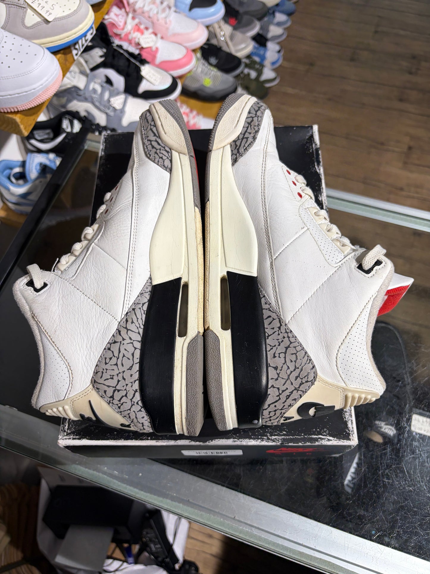 Air Jordan 3 Retro White Cement Reimagined UK 9