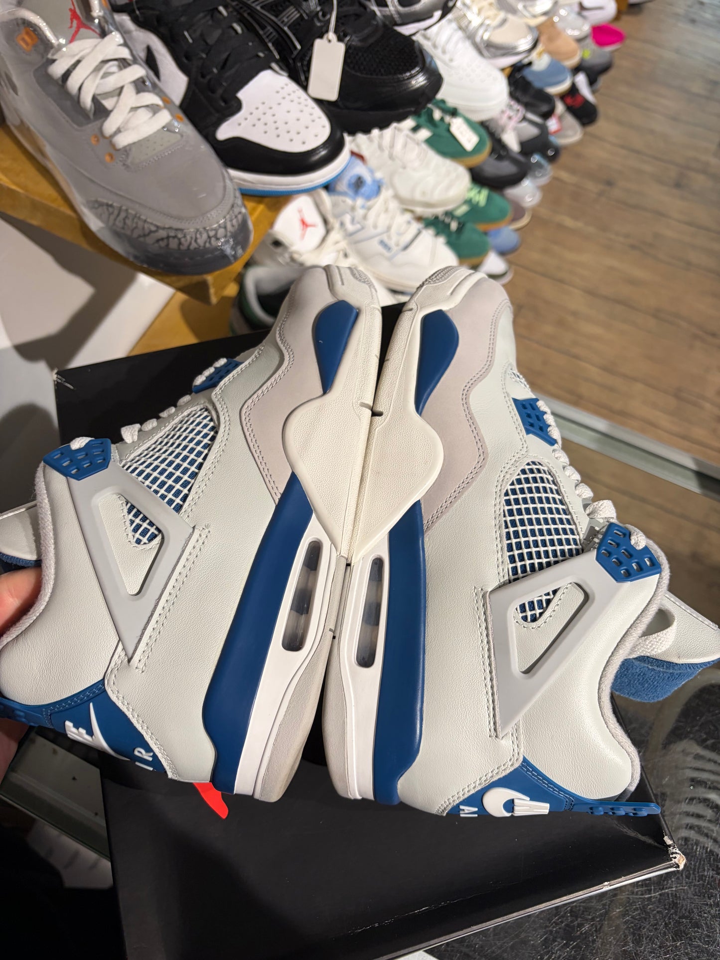 Jordan 4 Military Blue UK 9