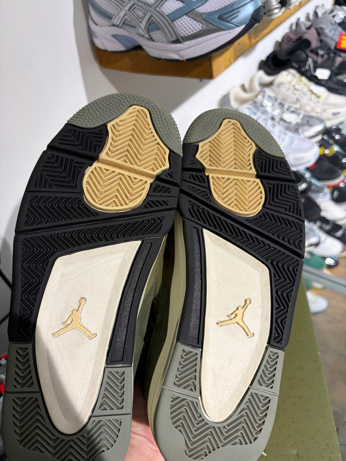Jordan 4 Olive Craft UK 6.5 #219