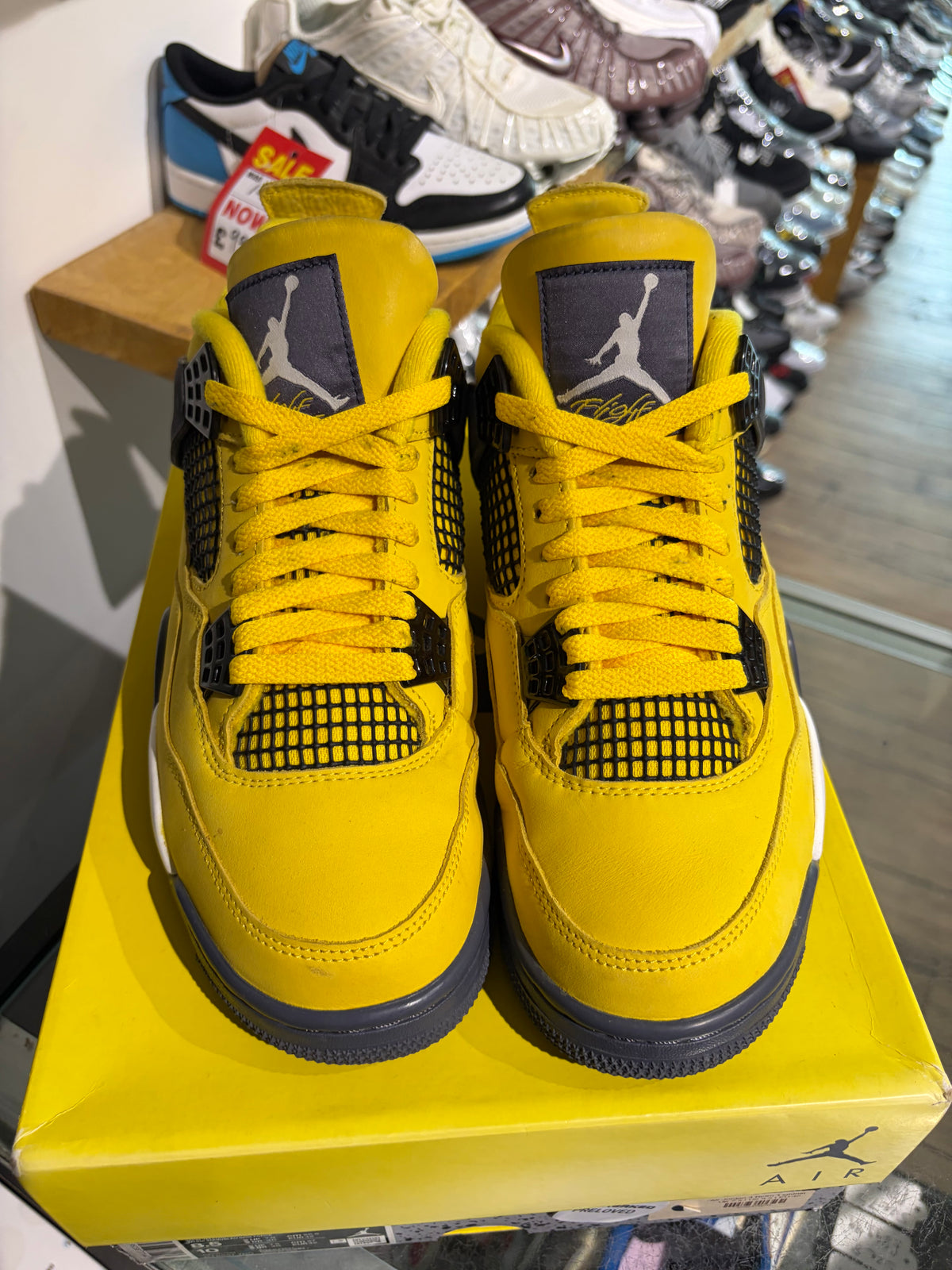 Jordan 4 Lightning UK 7.5 #145