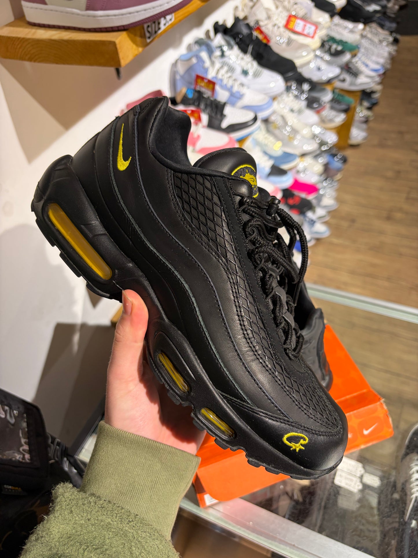 Nike Air Max 95 Corteiz Honey Black UK 11.5
