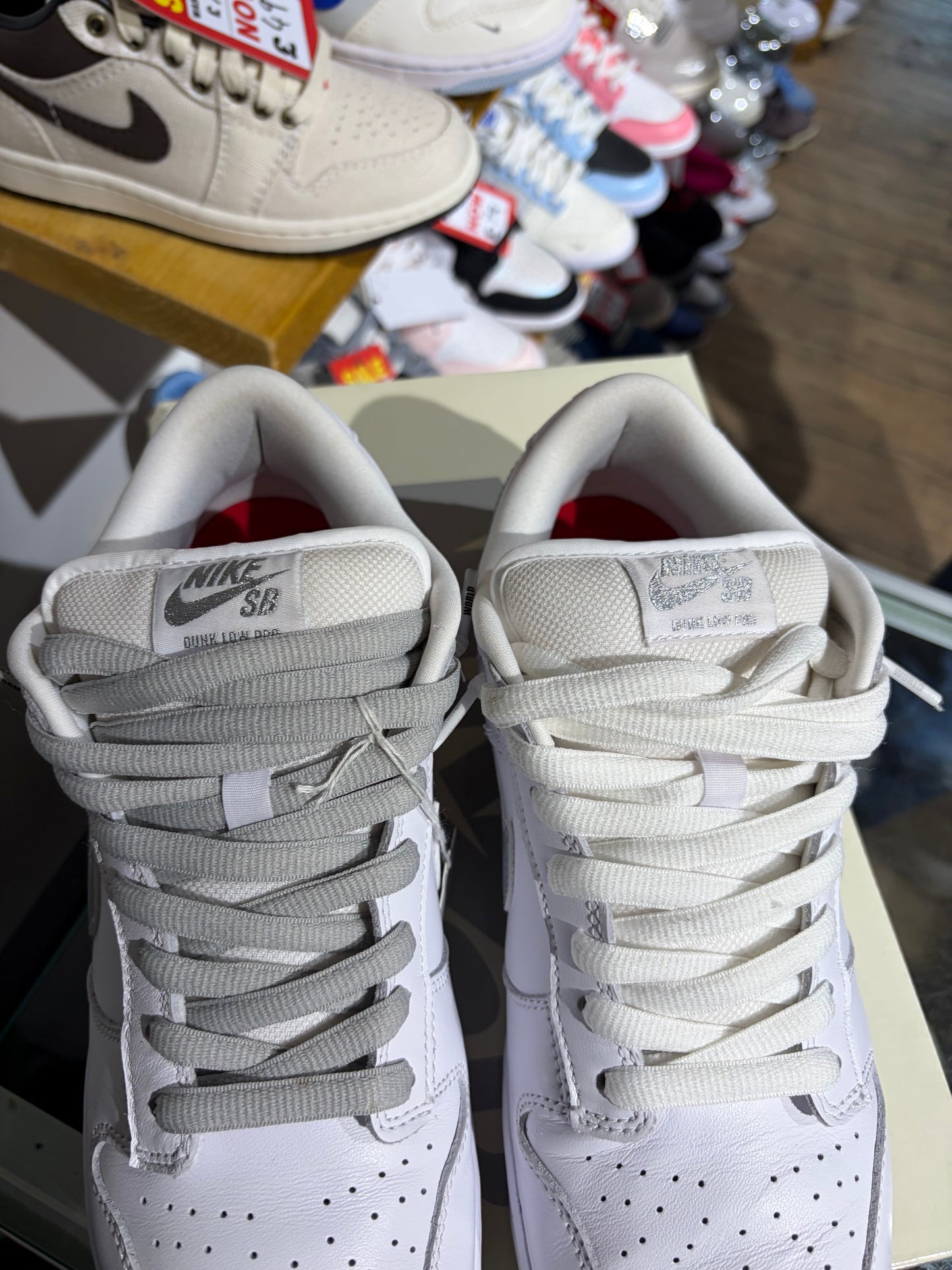 Supreme SB Dunk Low White 94 UK 9